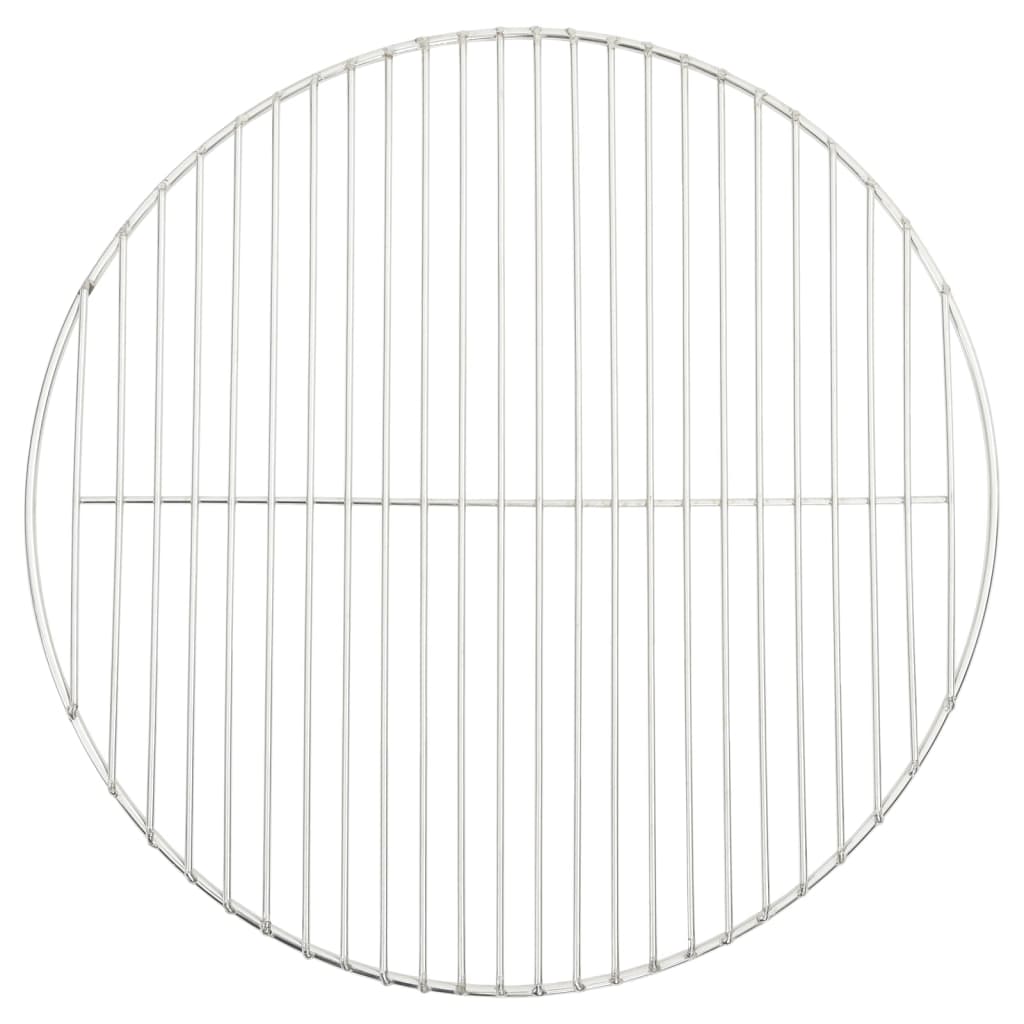 vidaXL BBQ Grill Grate Round Ø47 cm 304 Stainless Steel