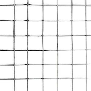 vidaXL Bird Cage with Door Silver Galvanised Steel