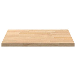 vidaXL Kitchen Worktop 60x63.5x2.7 cm Solid Wood Oak Rectangular