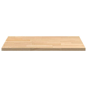 vidaXL Kitchen Worktop 80x63.5x2.7 cm Solid Wood Oak Rectangular