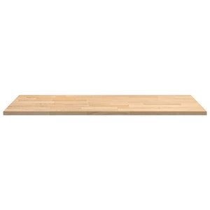 vidaXL Kitchen Worktop 140x63.5x2.7 cm Solid Wood Oak Rectangular