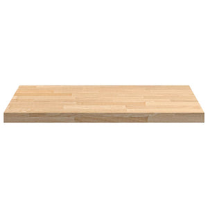 vidaXL Kitchen Worktop 80x63.5x4 cm Solid Wood Oak Rectangular