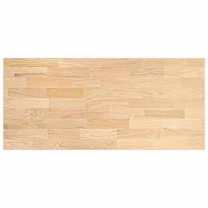 vidaXL Kitchen Worktop 140x63.5x4 cm Solid Wood Oak Rectangular