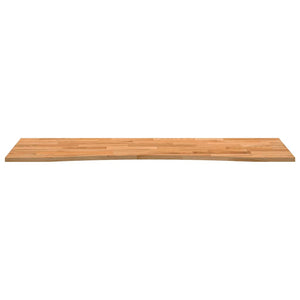 vidaXL Desk Top Light Brown 160x50x2.5 cm Solid Wood Oak Rectangular