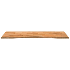 vidaXL Desk Top Light Brown 120x60x2.5 cm Solid Wood Oak Rectangular