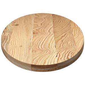 vidaXL Table Top 140x60x4 cm Solid Wood Oak Oval