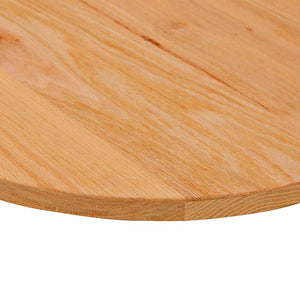 vidaXL Table Top Light Brown 100x50x2 cm Solid Wood Oak Oval