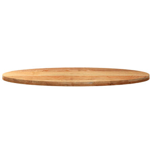 vidaXL Table Top Light Brown 140x60x4 cm Solid Wood Oak Oval