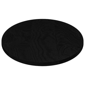 vidaXL Table Top Dark Brown 100x50x2 cm Solid Wood Oak Oval