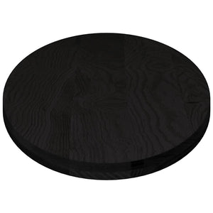 vidaXL Table Top Dark Brown 140x60x4 cm Solid Wood Oak Oval