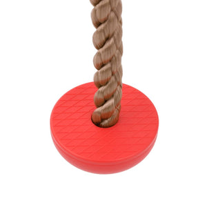 vidaXL Disc Rope Swing for Kids with 4 Treads Multicolour