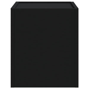 vidaXL Wall-mounted Bedside Cabinets 2 pcs Black 45x30x35 cm