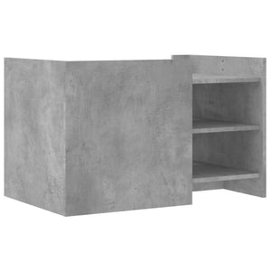 vidaXL Coffee Table Concrete Grey 80x50x50 cm Engineered Wood