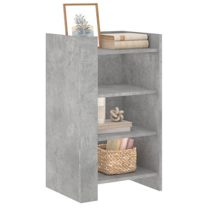 vidaXL Sideboard Concrete Grey 45x35x75 cm Engineered Wood