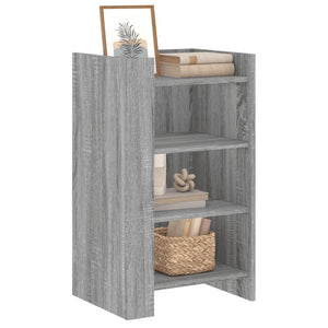 vidaXL Sideboard Grey Sonoma 45x35x75 cm Engineered Wood