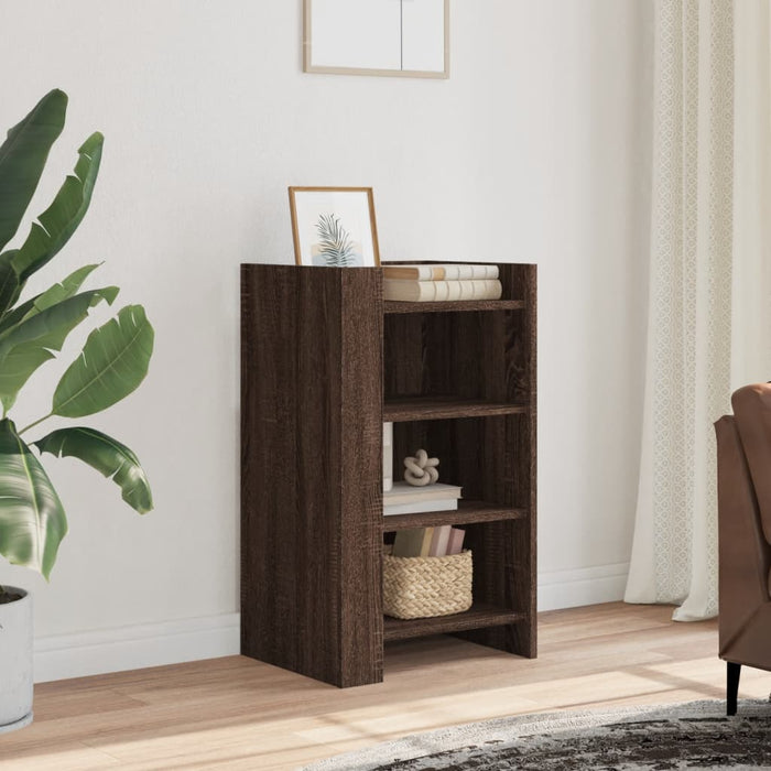 vidaXL Sideboard Brown Oak 45x35x75 cm Engineered Wood