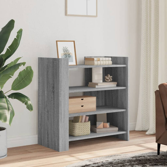 vidaXL Sideboard Grey Sonoma 73.5x35x75 cm Engineered Wood