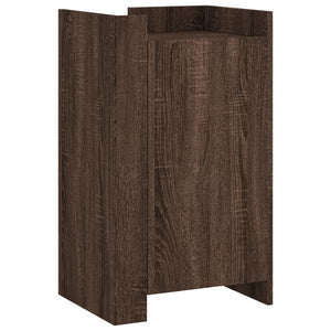 vidaXL Sideboard Brown Oak 45x35x75 cm Engineered Wood