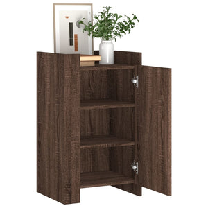 vidaXL Sideboard Brown Oak 45x35x75 cm Engineered Wood