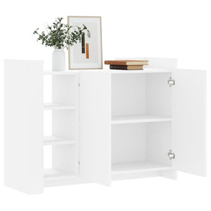 vidaXL Sideboard White 100x35x75 cm Engineered Wood