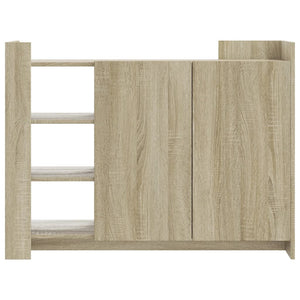 vidaXL Sideboard Sonoma Oak 100x35x75 cm Engineered Wood