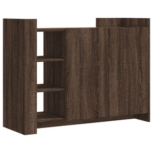 vidaXL Sideboard Brown Oak 100x35x75 cm Engineered Wood