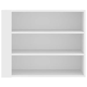 vidaXL Wall Cabinet White 75x35x60 cm Engineered Wood