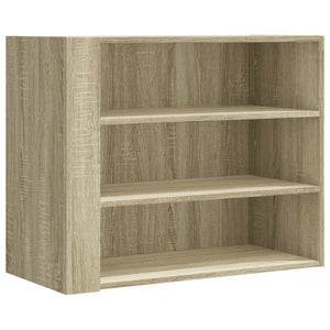 vidaXL Wall Cabinet Sonoma Oak 75x35x60 cm Engineered Wood