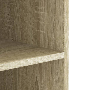 vidaXL Wall Cabinet Sonoma Oak 75x35x60 cm Engineered Wood