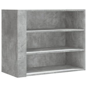 vidaXL Wall Cabinet Concrete Grey 75x35x60 cm Engineered Wood