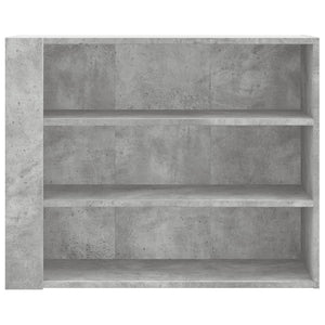 vidaXL Wall Cabinet Concrete Grey 75x35x60 cm Engineered Wood