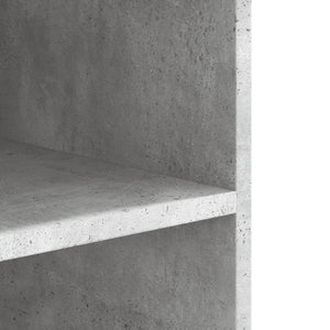 vidaXL Wall Cabinet Concrete Grey 75x35x60 cm Engineered Wood