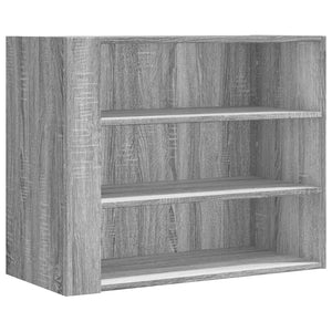 vidaXL Wall Cabinet Grey Sonoma 75x35x60 cm Engineered Wood