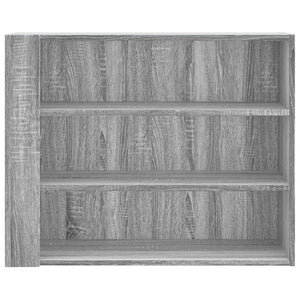 vidaXL Wall Cabinet Grey Sonoma 75x35x60 cm Engineered Wood