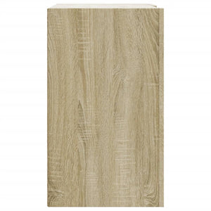 vidaXL Wall Cabinet Sonoma Oak 75x35x60 cm Engineered Wood