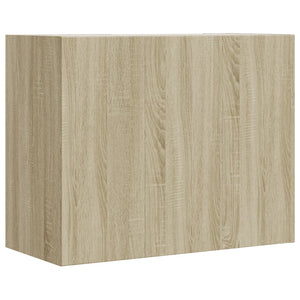 vidaXL Wall Cabinet Sonoma Oak 75x35x60 cm Engineered Wood