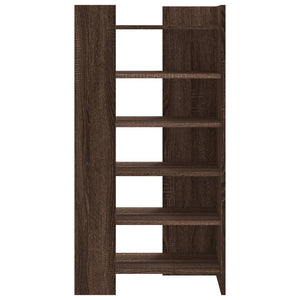 vidaXL Shoe Cabinet Brown Oak 52x37.5x100 cm Engineered Wood