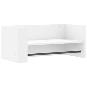 vidaXL Wall Shelf White 70.5x35x30.5 cm Engineered Wood