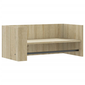 vidaXL Wall Shelf Sonoma Oak 70.5x35x30.5 cm Engineered Wood