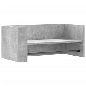 vidaXL Wall Shelf Concrete Grey 70.5x35x30.5 cm Engineered Wood