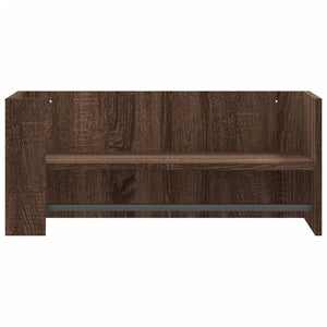 vidaXL Wall Shelf Brown Oak 70.5x35x30.5 cm Engineered Wood