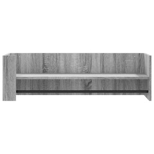 vidaXL Wall Shelf Grey Sonoma 100x35x30.5 cm Engineered Wood