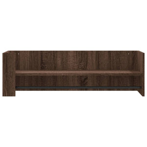 vidaXL Wall Shelf Brown Oak 100x35x30.5 cm Engineered Wood