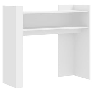 vidaXL Console Table White 100x35x90 cm Engineered Wood