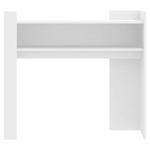 vidaXL Console Table White 100x35x90 cm Engineered Wood