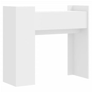 vidaXL Console Table White 100x35x90 cm Engineered Wood