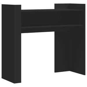 vidaXL Console Table Black 100x35x90 cm Engineered Wood