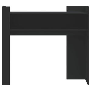 vidaXL Console Table Black 100x35x90 cm Engineered Wood