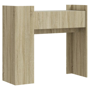 vidaXL Console Table Sonoma Oak 100x35x90 cm Engineered Wood