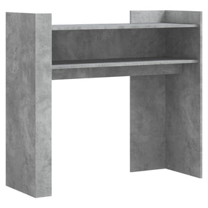 vidaXL Console Table Concrete Grey 100x35x90 cm Engineered Wood